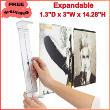 CollectorMount Album Mount 5 Pack Wall Mount Album Frame Brackets or Shelf Stand