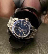 Breitling Superocean Heritage A37320 38mm Automatic Diver Mesh Bracelet