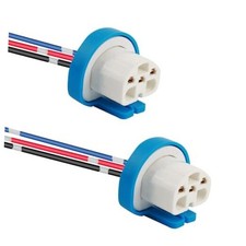 2PCS Headlight Wiring Harness,9004 9007 HB5 HB1 3-Pin Headlight Connector Plug