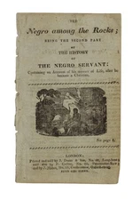 C1810 NEGRO Amongst the Rocks CHRISTIANITY Slavery ENSLAVED MAN Legh RICHMOND