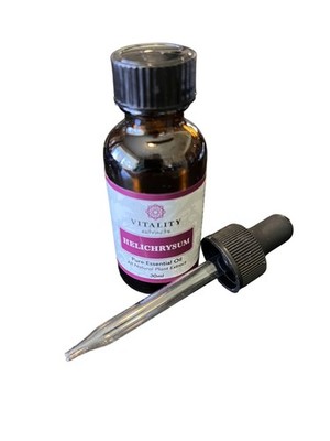 Vitality Extracts HELICHRYSUM Pure Essential Oil 30 ML With Dropper NEW