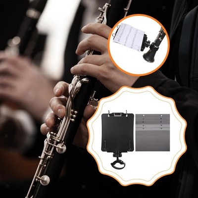 Instrument Sheet Holder Clarinet Music Stand Sturdy Lightweight Practice Rack