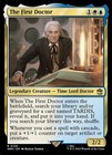 The First Doctor - Foil x1 NM Magic the Gathering 1x Doctor Who mtg card