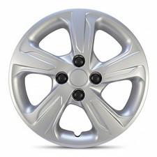 15 Silver Wheel Cover Hubcap Replica For 2019-2022 Chevrolet Spark Ls 1-piece