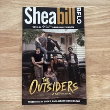 TOUR PREMIERE! The Outsiders A New Musical Playbill Buffalo Shea’s Theatre 2025
