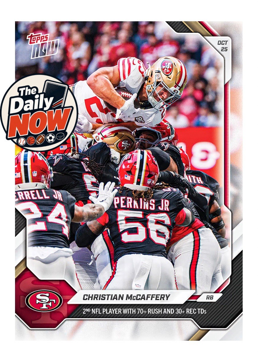 Christian McCaffrey - 2026-27 NFL Topps NOW Card 79  49ers - 2ND EVER - Presale