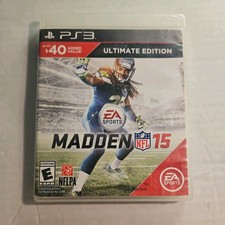 Madden NFL 15 Ultimate Edition (Sony PlayStation 3, 2014) PS3 Video Game