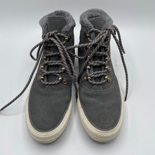 Converse Ember Gray Suede Ankle Boots Womens ...