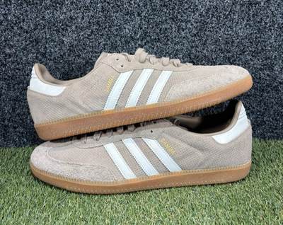 新品  Originals SAMBA OG 27.5 HP7903 Adidas Samba OG Suede Shoes Chalky Brown Gum White HP7903 Men's