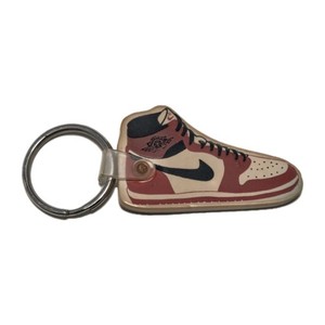 Vintage Rare 80s 90s Nike Air Jordan Retro 1 Chicago Rubber Keychain