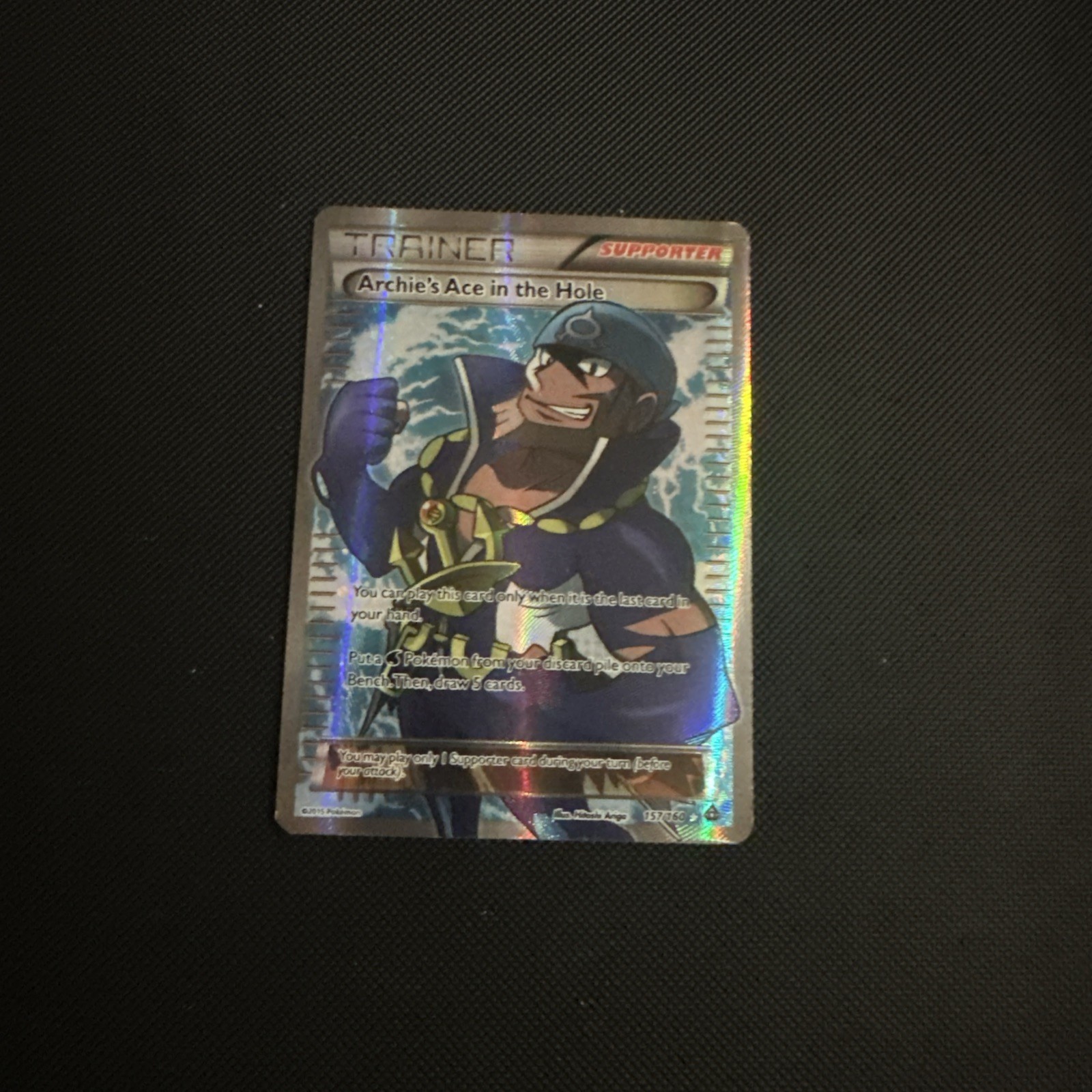 Archie's Ace in the Hole (157 Full Art) 157/160 XY - Primal Clash Holo