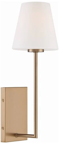 Crystorama Lena 17 1/2" High Vibrant Gold Wall Sconce - Picture 1 of 7