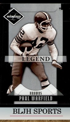 2008 Leaf Limited #170 Paul Warfield Cleveland Browns SN #/499 (2C4)