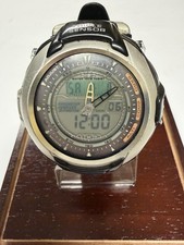 Casio Pathfinder Triple Sensor Tough Solar Compass Altimeter Watch PAG