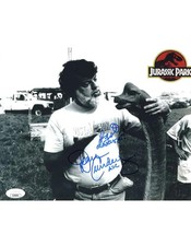 Dean Cundey signed 8x10 Photo Cinematographer Jurassic Park JSA Authentication