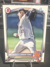 2025 Bowman 1st Prospects Jonah Tong #BP-105 (RC)