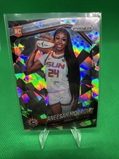 2025 Panini Prizm WNBA Aneesah Morrow #79 Cracked Ice Variation Rookie RC SP Sun