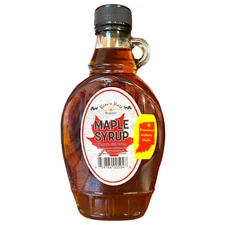 Rise 'n Roll Amish Bakery Authentic Maple Syrup 8oz Indiana-Made Pancake Topping