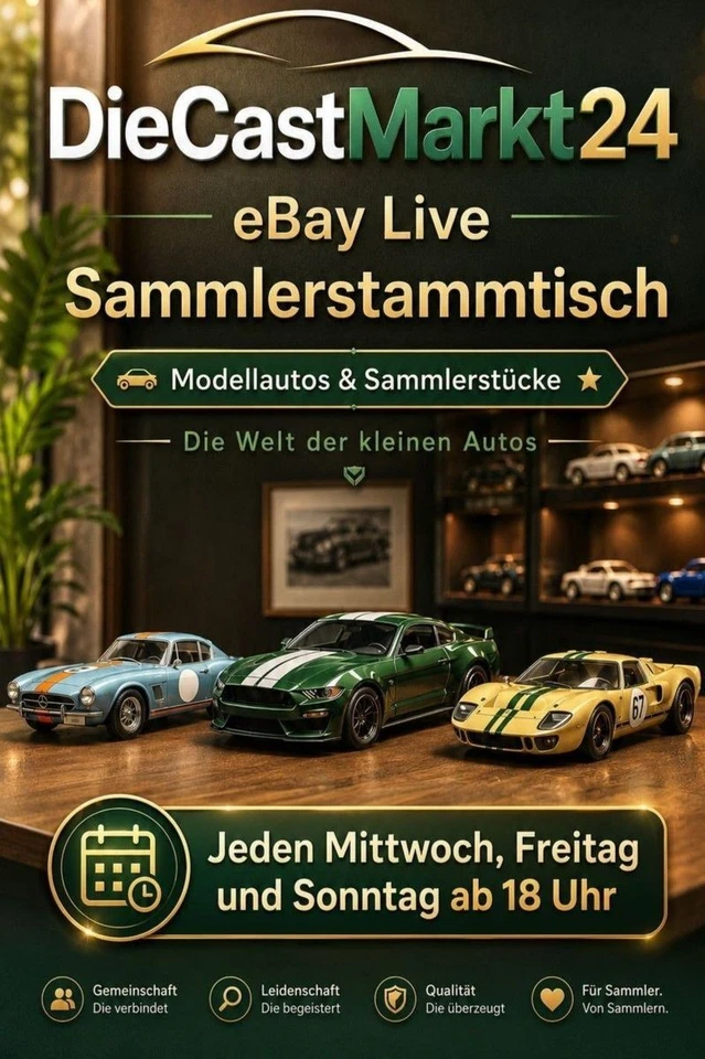 🏆 DieCastMarkt24 LIVE – 5. SAMMLERSTAMMTISCH