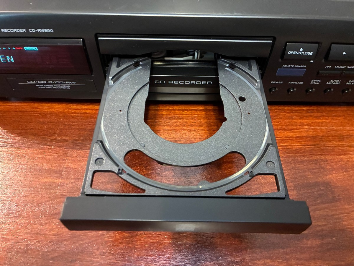 TEAC CD-RW890 コンパクトディスクレコーダー TEAC CD-RW890MK2-S CD Recorder Silver Japan CDRW890MK2 II S