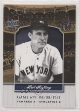 2008 Upper Deck Yankee Stadium Legacy Red Ruffing #YSL679 HOF 0kx4