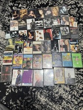 Cassette Tapes Assorted lot of 46 Metal, Pop, R B  More