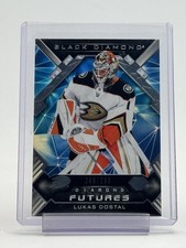 LUKAS DOSTAL 2022-23 UD BLACK DIAMOND DIAMOND FUTURES ROOKIE /299 Q1300