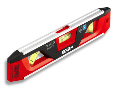 SOLA Torpedowasserwaage T Pro Magnetwasserwaage Wasserwaage 23 cm 01430801