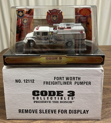 Code 3 Fort Worth Texas Freightliner Engine 7 #12112