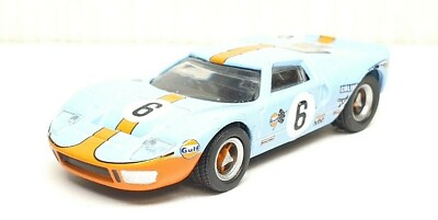 SCALEXTRIC 1/32 フォードGT40 1969 ルマン#6 未走行 Scalextric Ford GT40 Gulf Twin Pack 1969 LeMans 1/32 Slot
