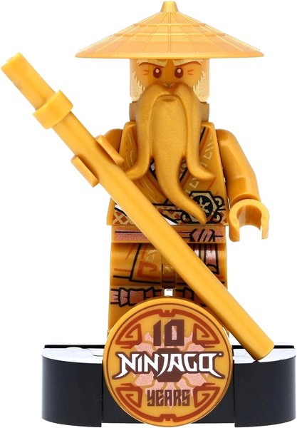 Lego® Ninjago - 71741 Sensei Meister Wu Gold Legacy 10 Jahre Minifigur Njo658-image