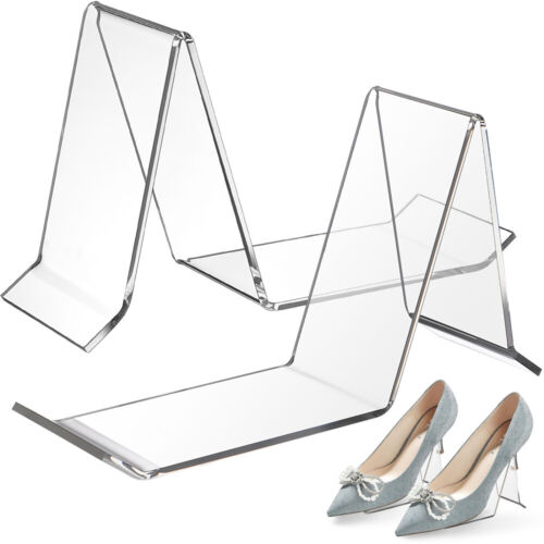  2 Pcs Shoe Support Clear Holders Sports Sandals Display Shelf Children's Shoes - 第 1/11 張圖片