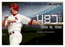 2015 Topps Update Tape Measure Blasts Mark McGwire  TMB-3
