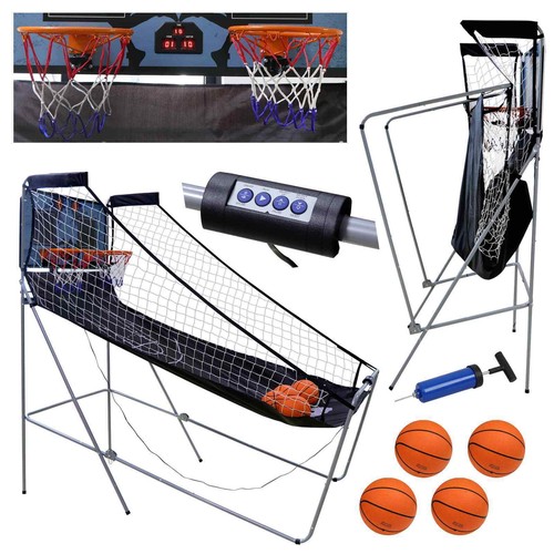 Kid Youth Basketball Hoop Adjustable/Electronic System Stand Backboard Net Sport - Picture 25 of 25