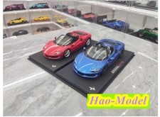 BBR 1:18 Ferrari 296 GTS Supercar Resin Diecast Model Car Collection Limited Red
