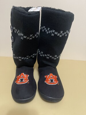 Auburn Tigers Primus NCAA Black Button Up Boots Women s 11/12