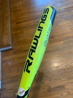 2018 Rawlings Quatro BBCOR Baseball Bat: 33/30 GLOWSTICK | eBay