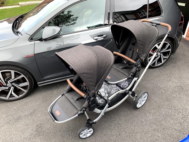 moov design twin stroller