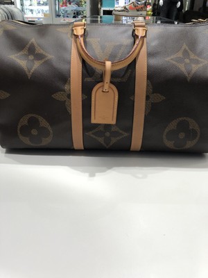 Louis Vuitton Brown On Brown Monogram Duffle Bag
