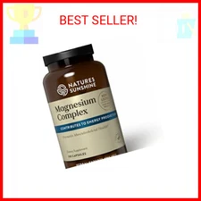 Magnesium Complex Supplement – 100 Capsules for Muscle & Nerve Support