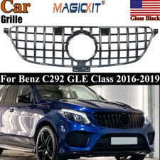 Gloss Black GTR Front Grill For Mercedes Benz C292 W292 GLE350 GLE43 2016-2019