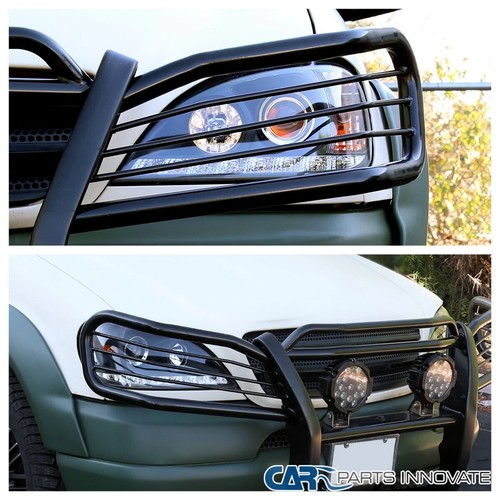 Se adapta a 98-01 Benz W163 ML320 ML430 ML55 AMG Negro Tira LED Proyector Faros - Imagen 12 de 12
