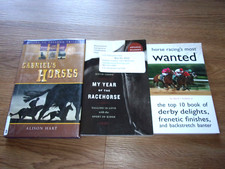 Gabriels Horses Hart Year Racehorse Chong Most Wanted Horse Racing Book Lot