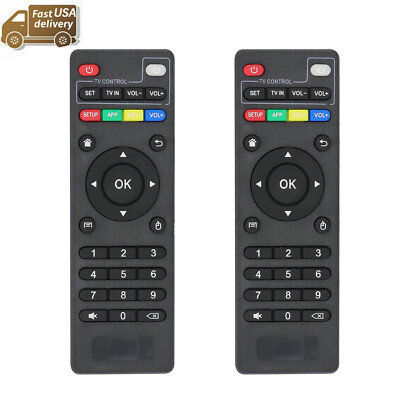 2Pack Remote Control Replacement For X96mini MXQ Pro T95M T95N Android TV Box