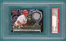 2007 Fleer Ultra Hitting Machines Jim Thome Game Used Jersey #HM-JT PSA 8! POP 1
