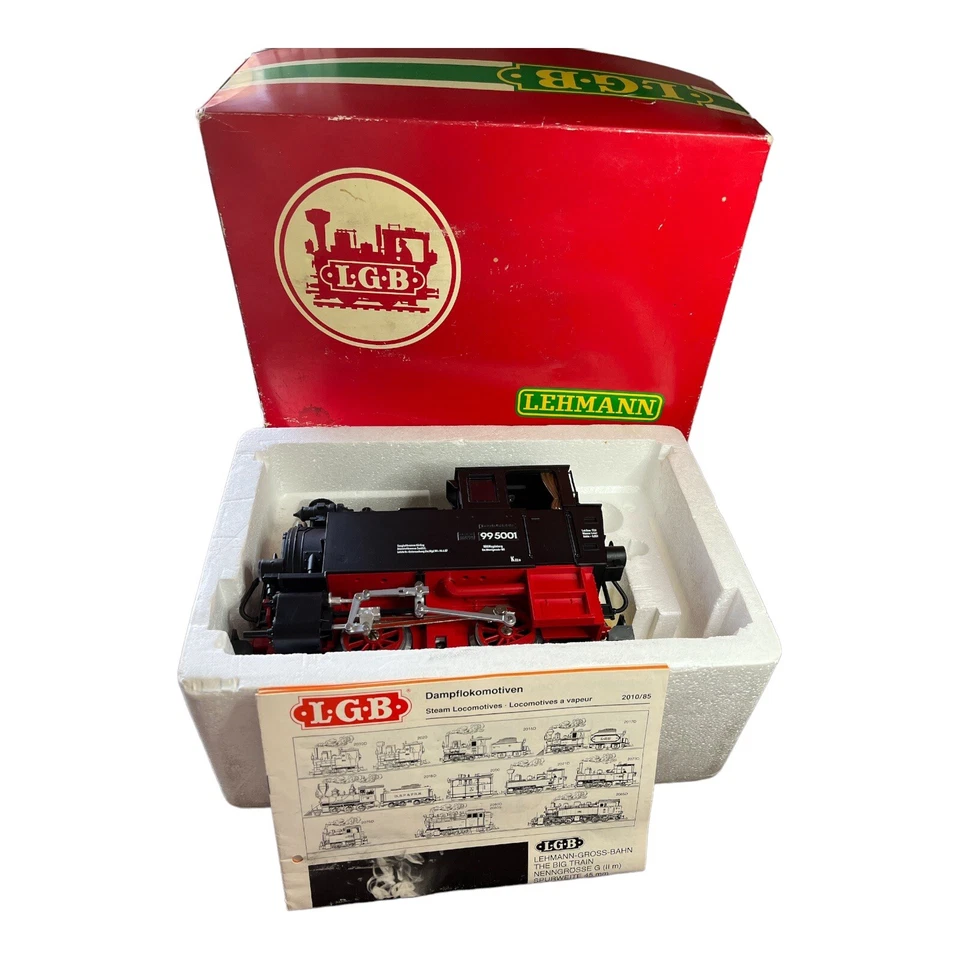 Vntg LGB 2076D G Gauge B Type Tank Steam Locomotive Untested West Germany 1980s - Image 2 of 4