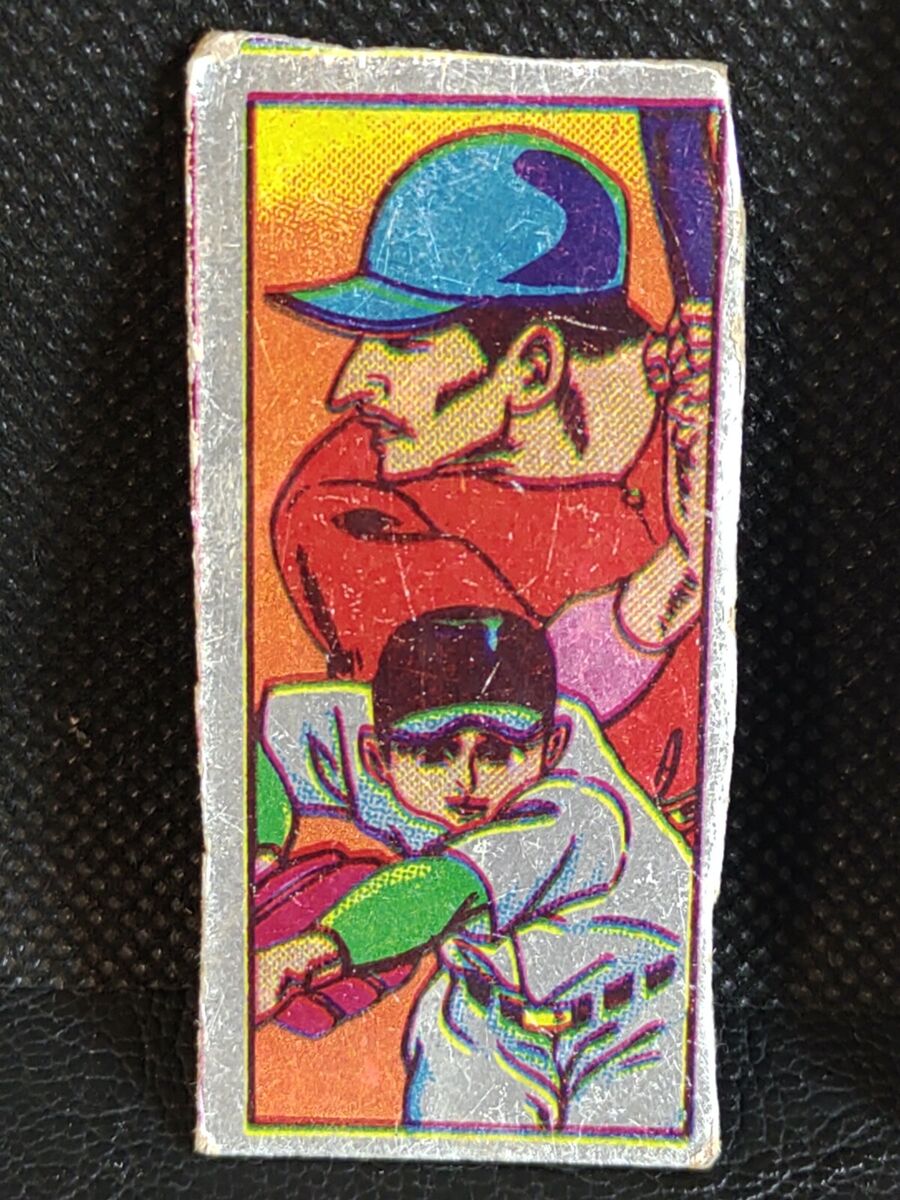 Kyojin no Hoshi Star of the Giants Menko 1960s Baseball Manga