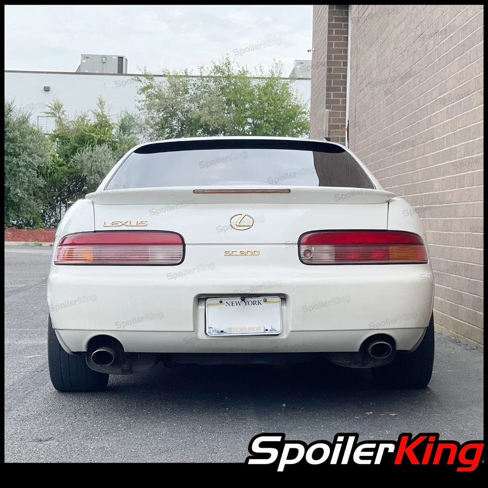 Rear Window Roof Spoiler Wing (Fits: Lexus SC300 SC400 (Z30) 1992-2000) 284R - Image 3 of 4