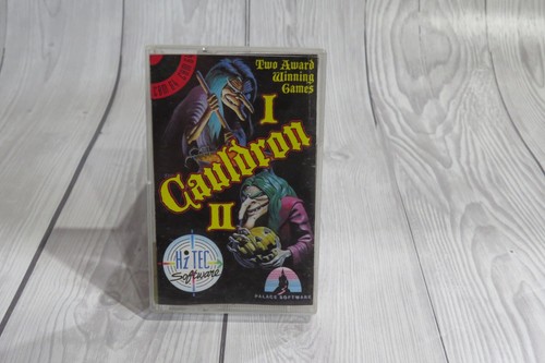 Commodore 64 Cauldron 1 & Cauldron 2 Games Tape Software Demand Version C64
