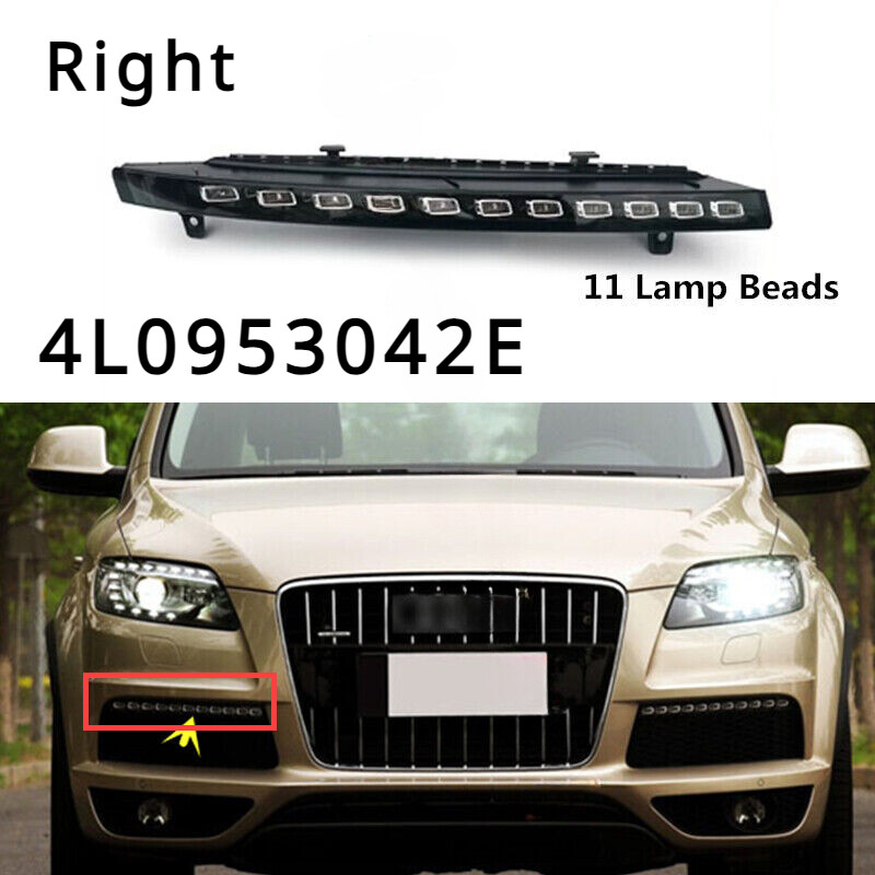 1Pc Front Bumper Right Turn Signal Indicator 4L0953042E For AUDI